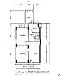 Blk 22 Bukit Ho Swee Court (Bukit Merah), HDB 3 Rooms #626967011